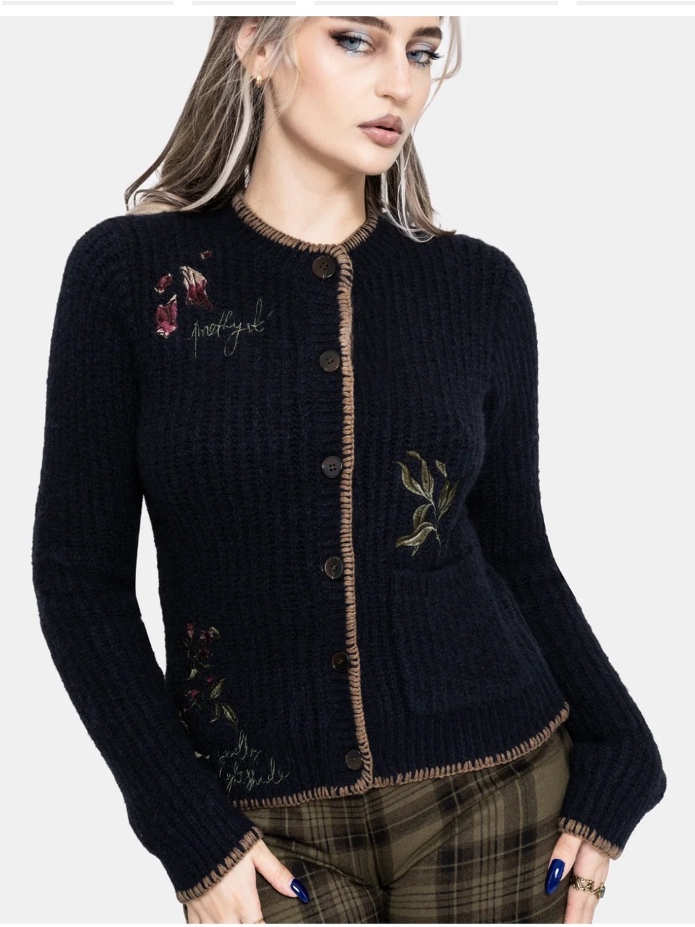 Disturbia Hexborn  Baba Yaga Knit cardigan